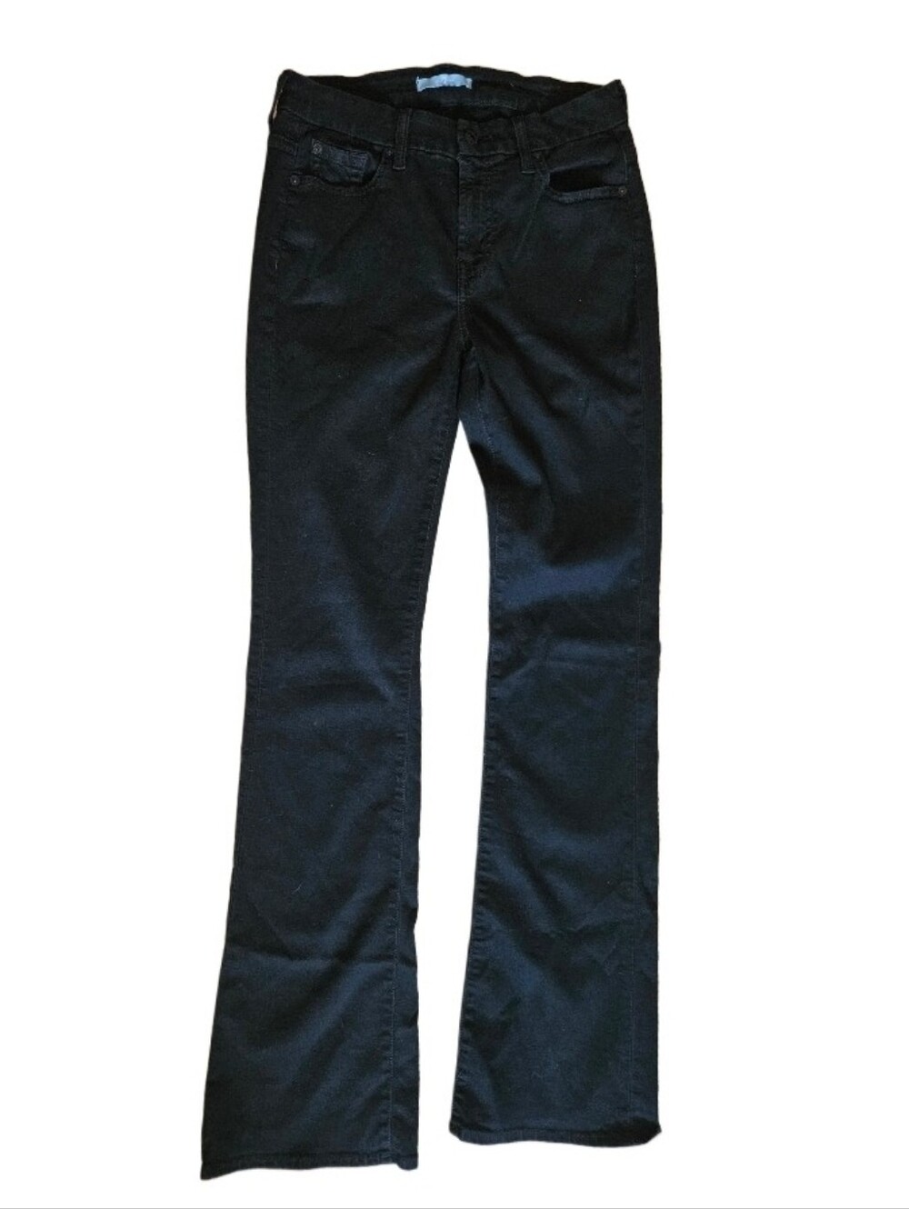 7 For All Mankind Black Slim Jeans Size 28 - Picture 2 of 5